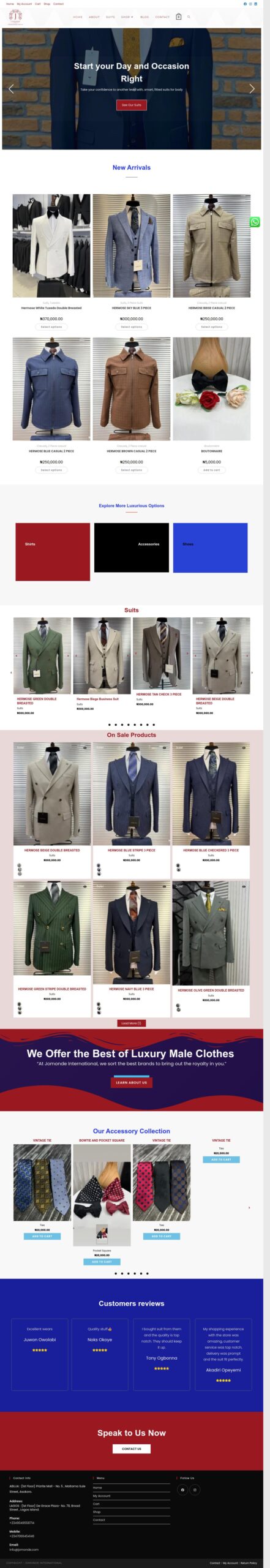 Jomonde website