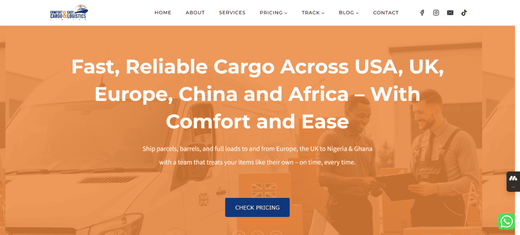 Comfort Cargo - [comfortcargo.co.uk]
